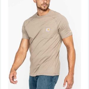 CARHARTT MEN'S FORCE COTTON SHORT SLEEVE WORK T-SHIRT